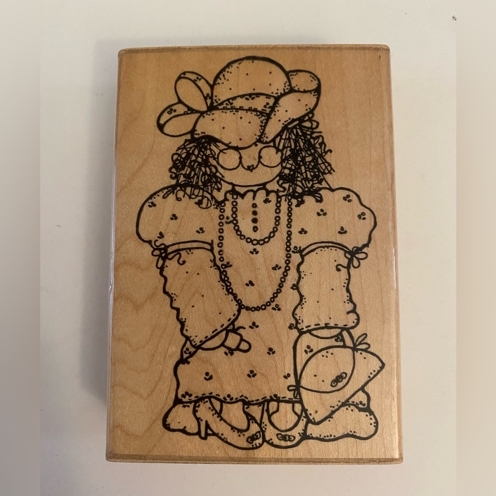 DOTS U136 Elsie rubber stamp